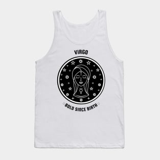 Virgo ♍ Bold Since Birth Zodiac Sign Astrology Tank Top